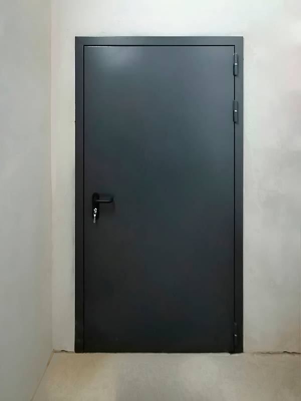 Однопольная дверь на запасном выходе Однопольная дверь на запасном выходе