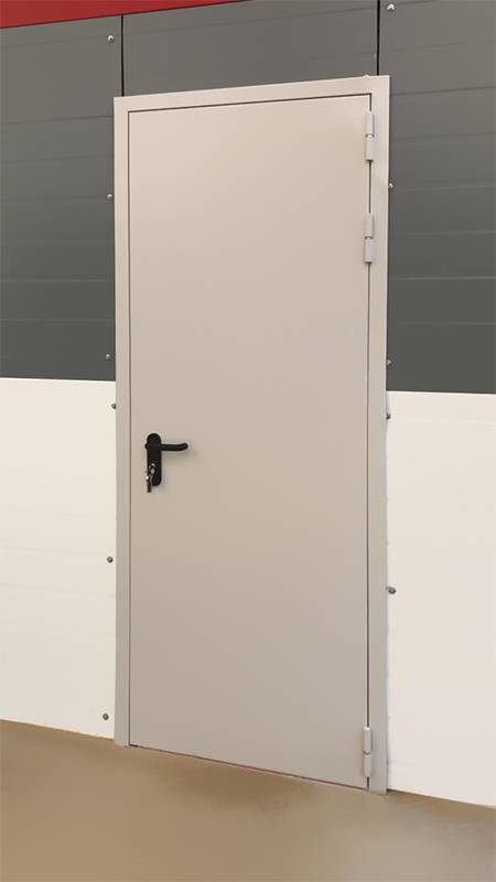 Одностворчатая дверь (р-н Митино, ул. Барышиха, 49) Одностворчатая дверь (р-н Митино, ул. Барышиха, 49)