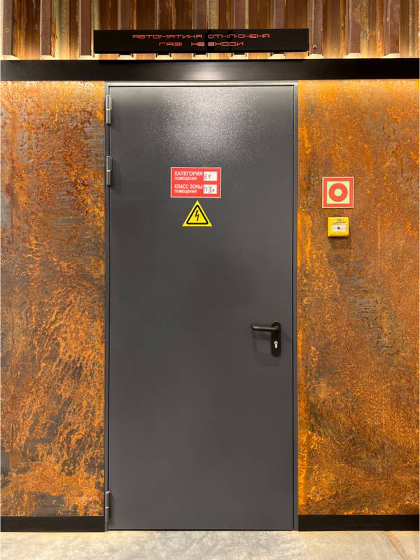 Одностворчатая противопожарная дверь EI-60 Одностворчатая противопожарная дверь EI-60